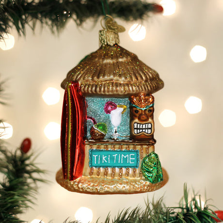 Tiki-Hut-Ornament-Christmas-Ornaments