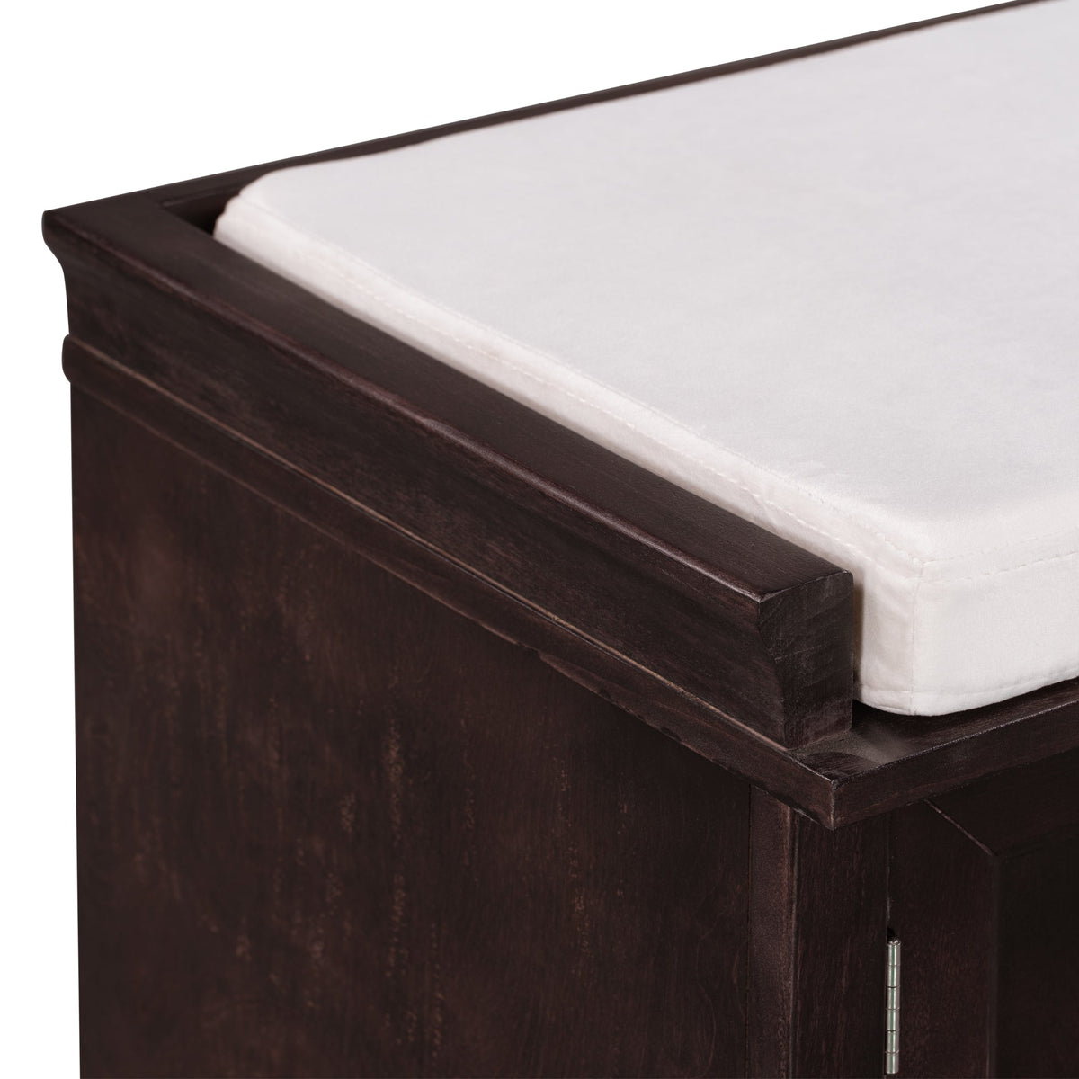 TREXM Storage Bench with 2 Drawers and 2 Cabinets