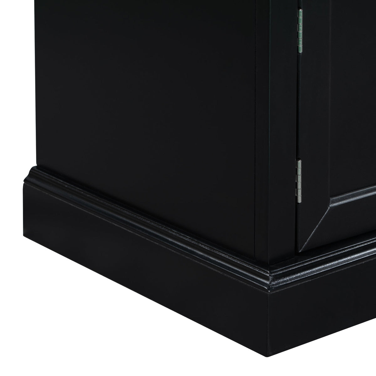 TREXM Storage Bench with 2 Drawers and 2 Cabinets