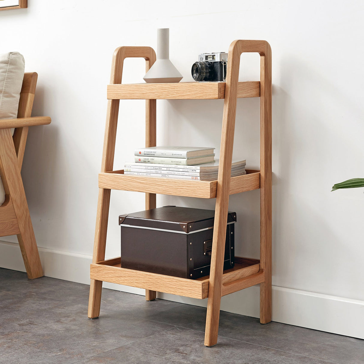 3-Tier Beech Wood Shoe Rack for Premium Storage