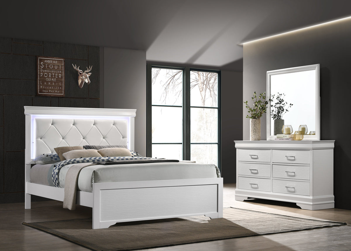Modern 6 Drawer Dresser