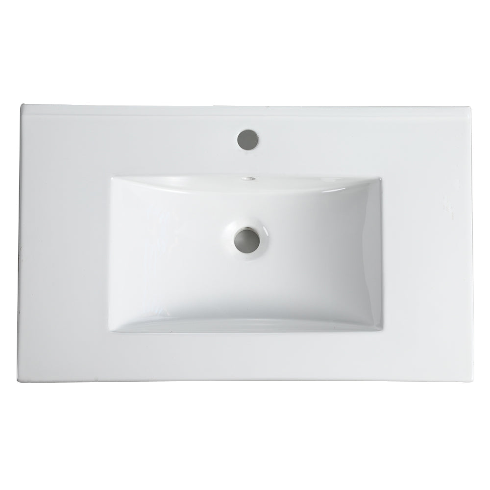 30" Bathroom Vanity with Ceramic Top - BL9075B