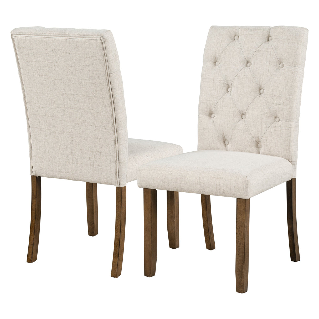 TREXM 6-Piece Farmhouse Dining Table Set