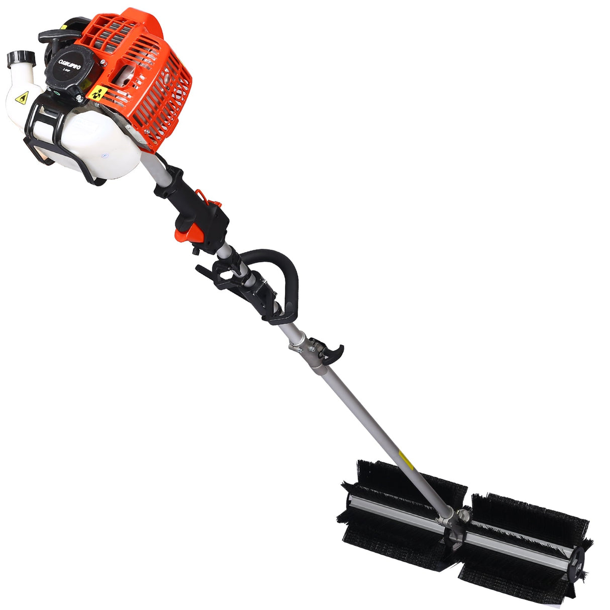 Gasoline Powered Snow Sweeper - 52CC 2-Stroke Broom