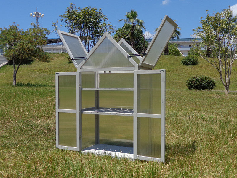 Mini Greenhouse Kit - Outdoor Plant Stand, Small