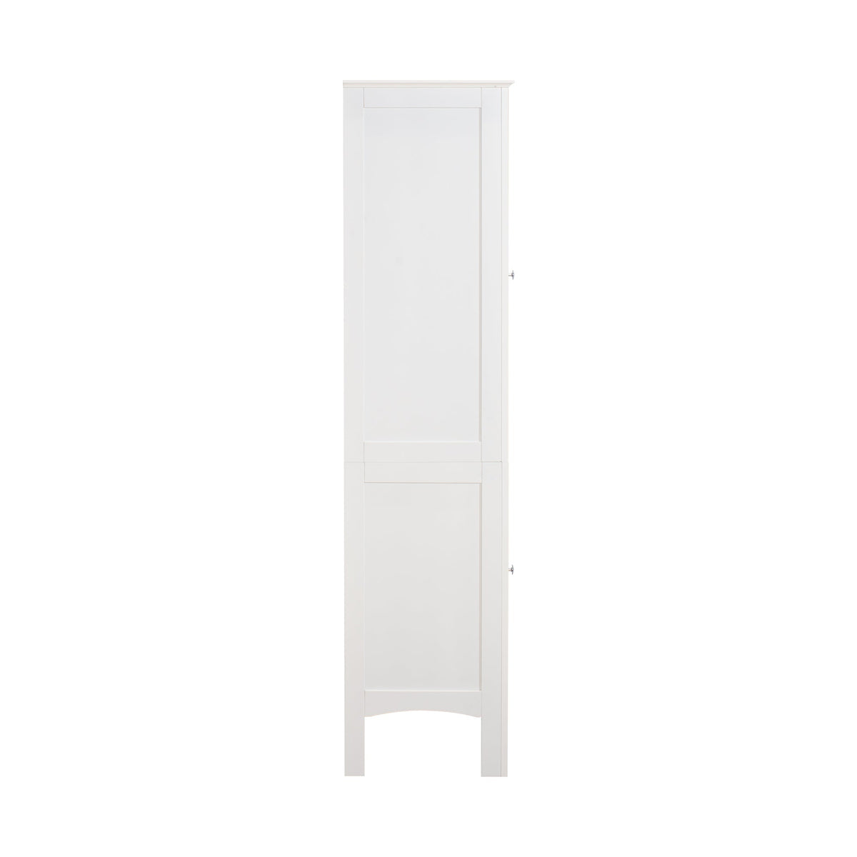 Tall Narrow Tower Freestanding Cabinet with 2 Shutter Doors