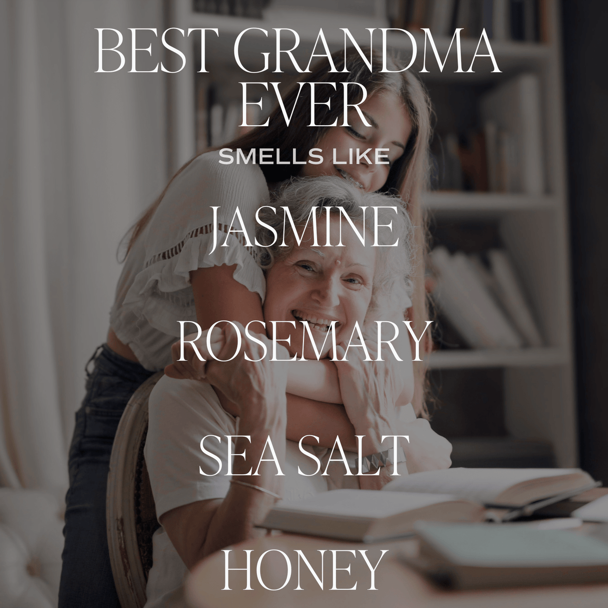 Best Grandma Ever Soy Candle - Clear Jar - 9 oz