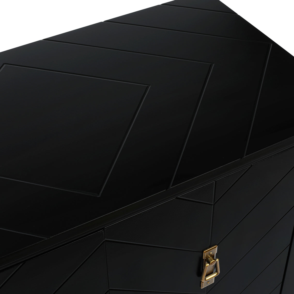 Vintage Style 2-Door Wooden Sideboard