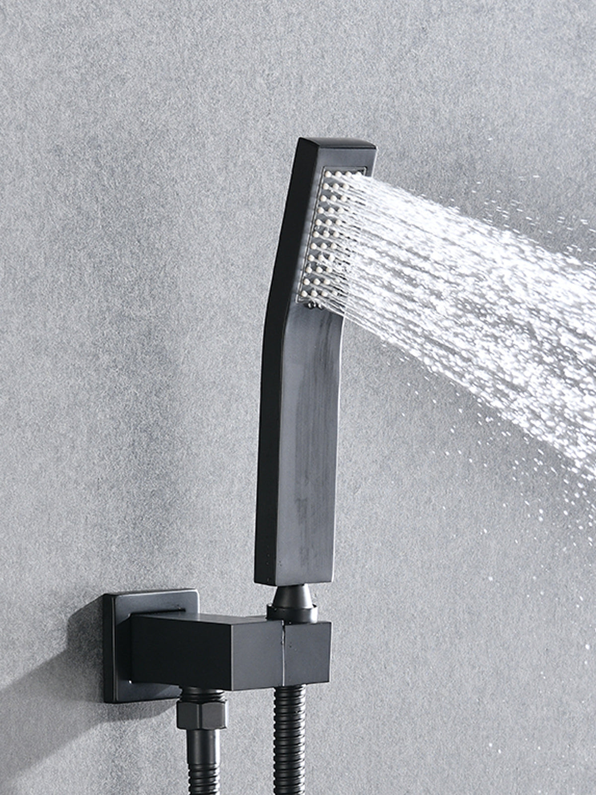 Shower System with Tub Spout and 12 Inch Shower Head