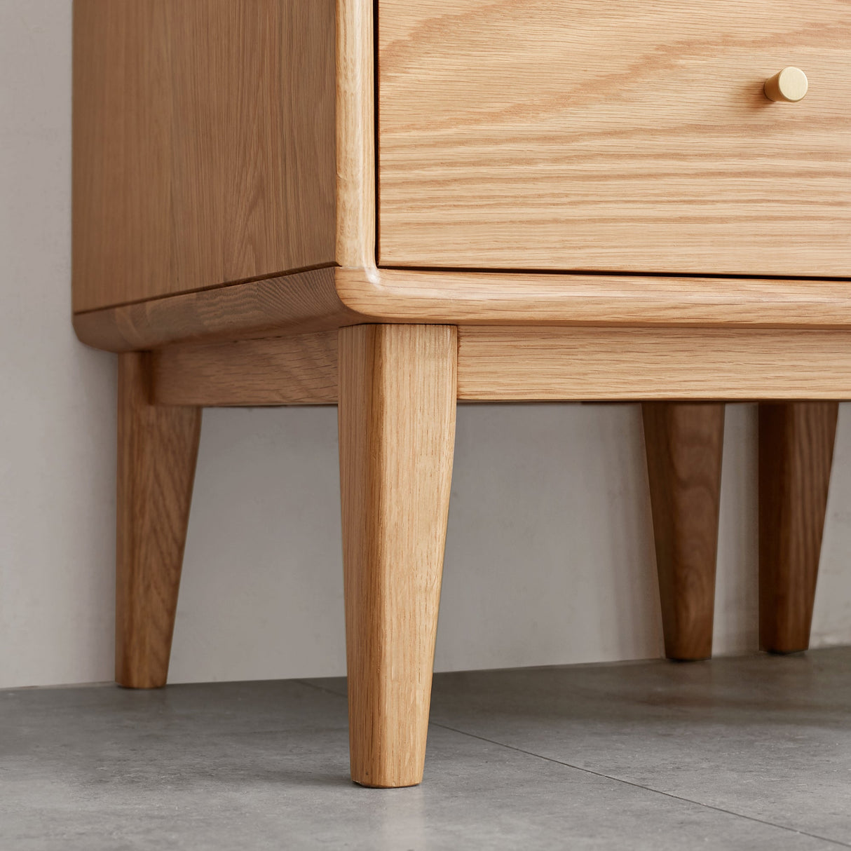 Solid Wood Storage Cabinet