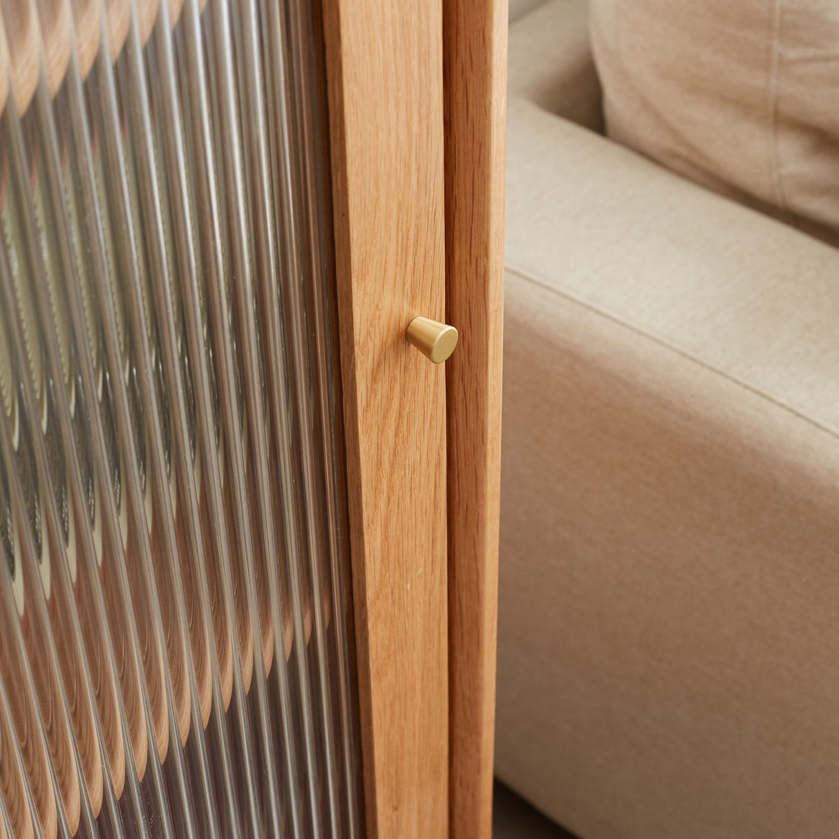 Solid Wood Storage Cabinet
