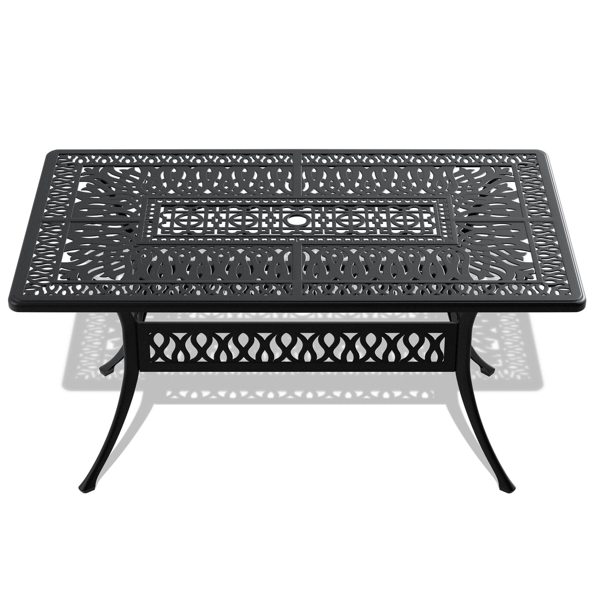 7-Piece Set Of All-Weather Cast Aluminum Dining Furniture Set