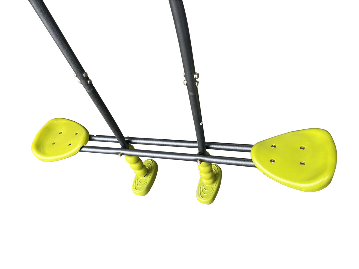 Triple Children Metal Safe Swing Set