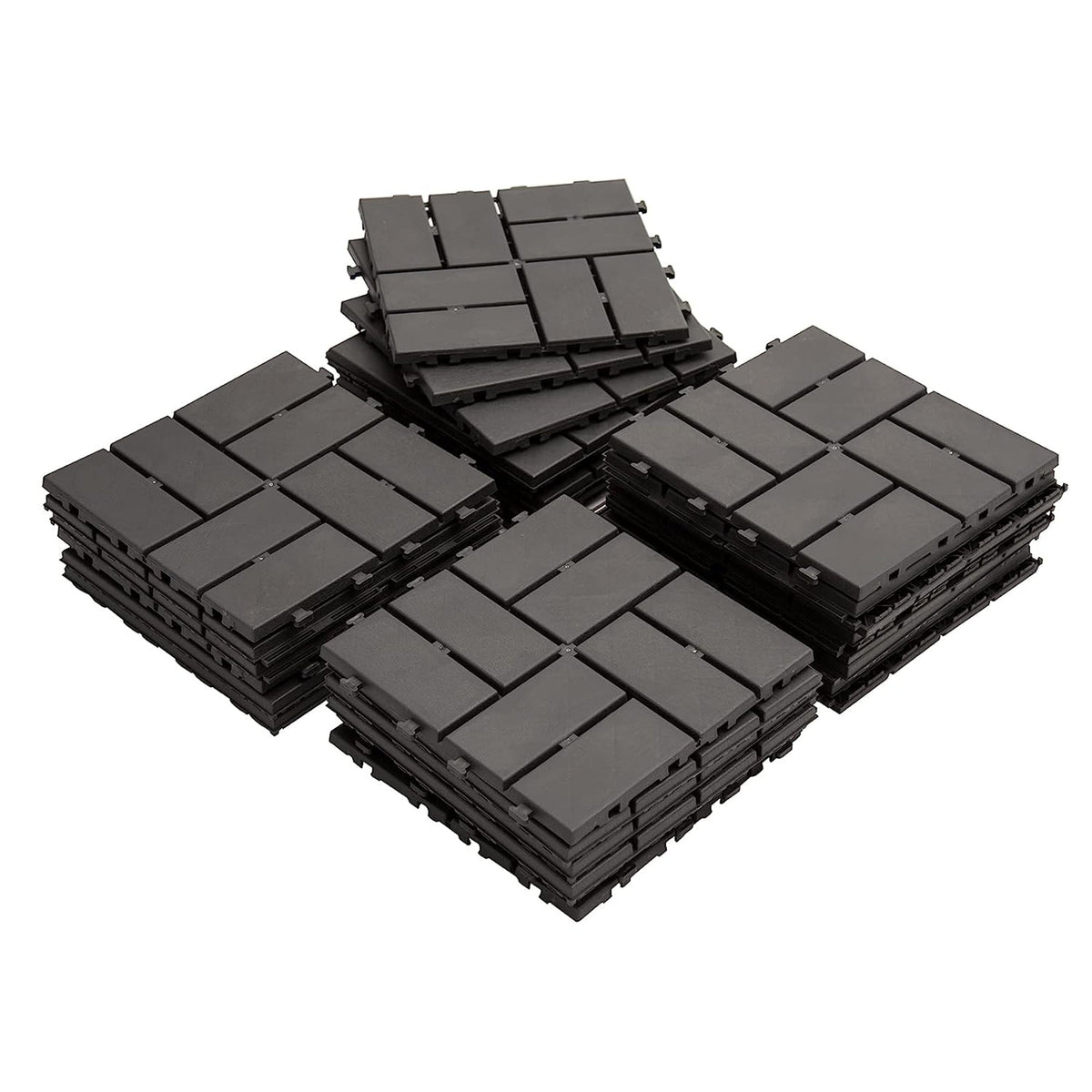 Patio Interlocking Deck Tiles - 12x12 Composite Decking Tiles
