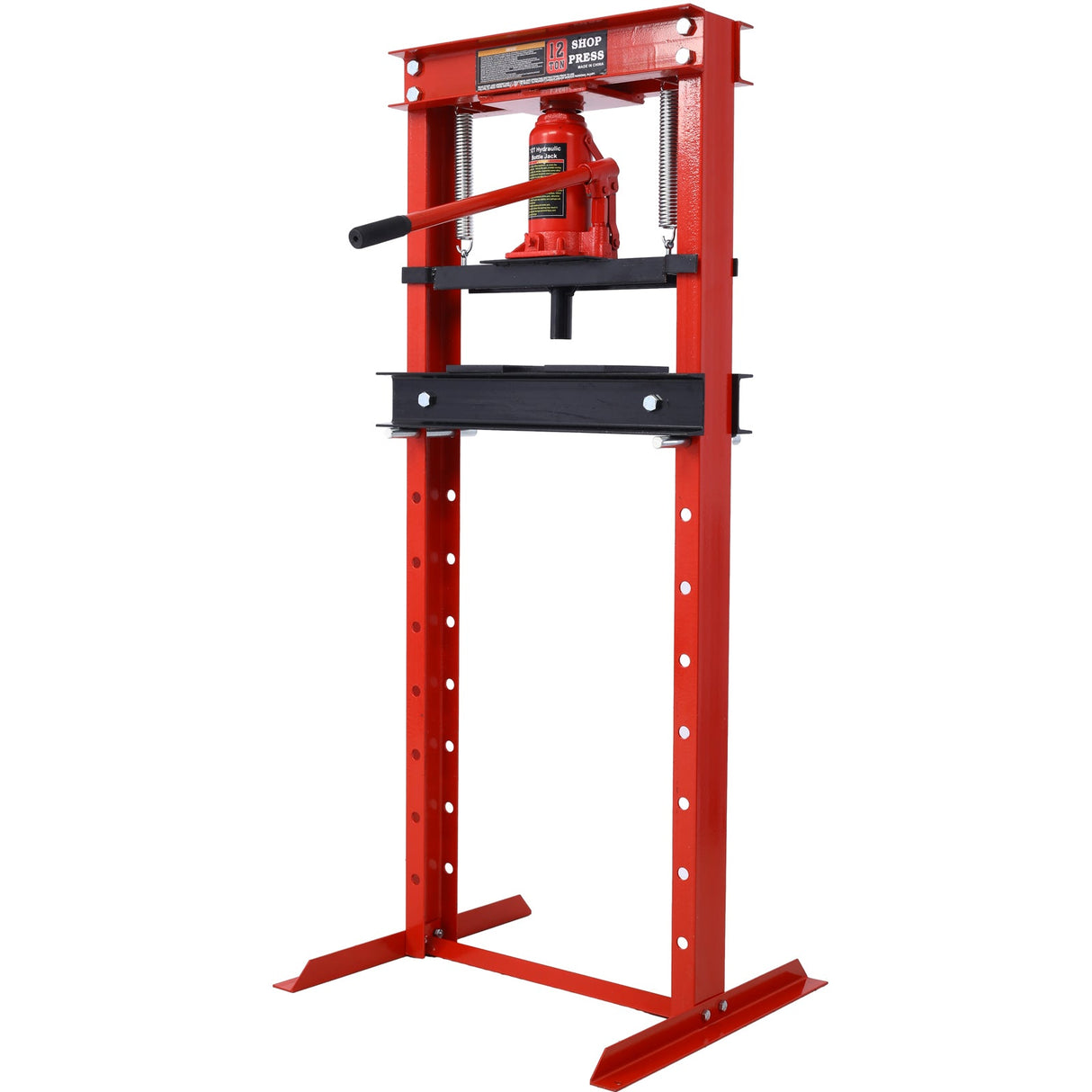 Hydraulic Shop Press - 12-Ton Capacity