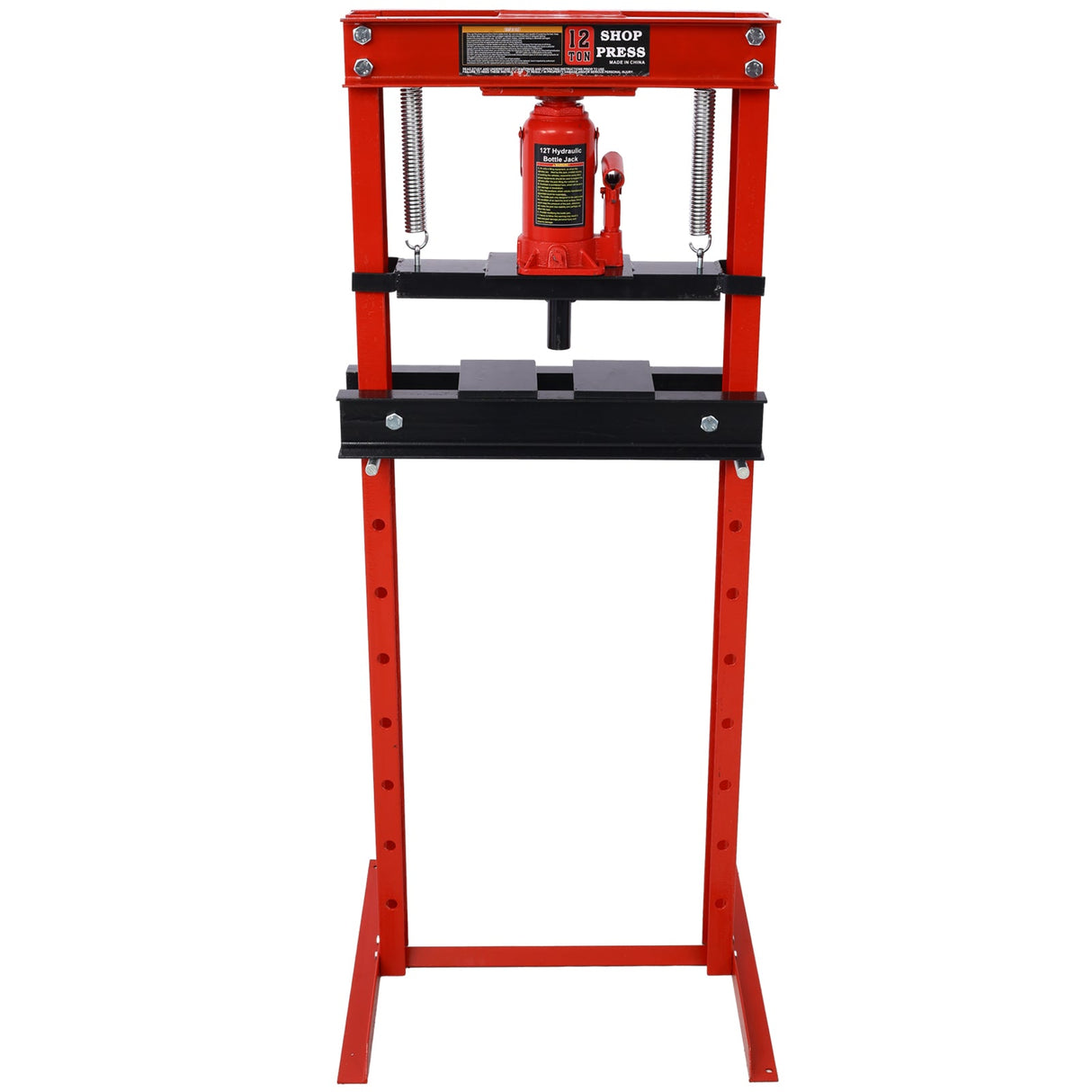 Hydraulic Shop Press - 12-Ton Capacity