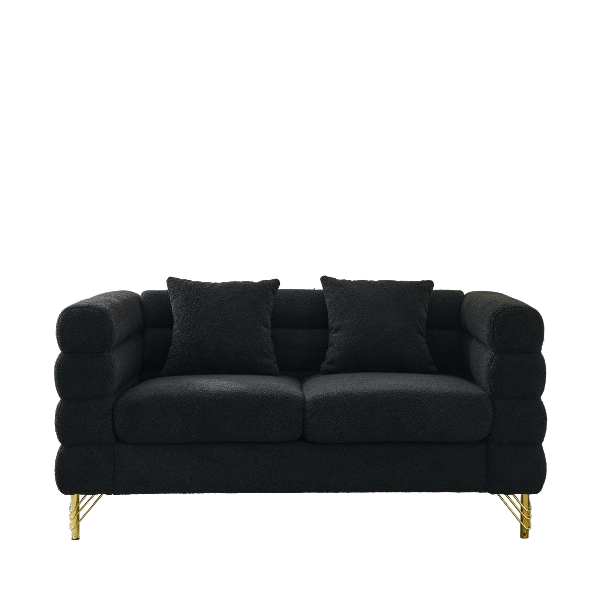 60-Inch Oversized 2-Seater Sectional Sofa