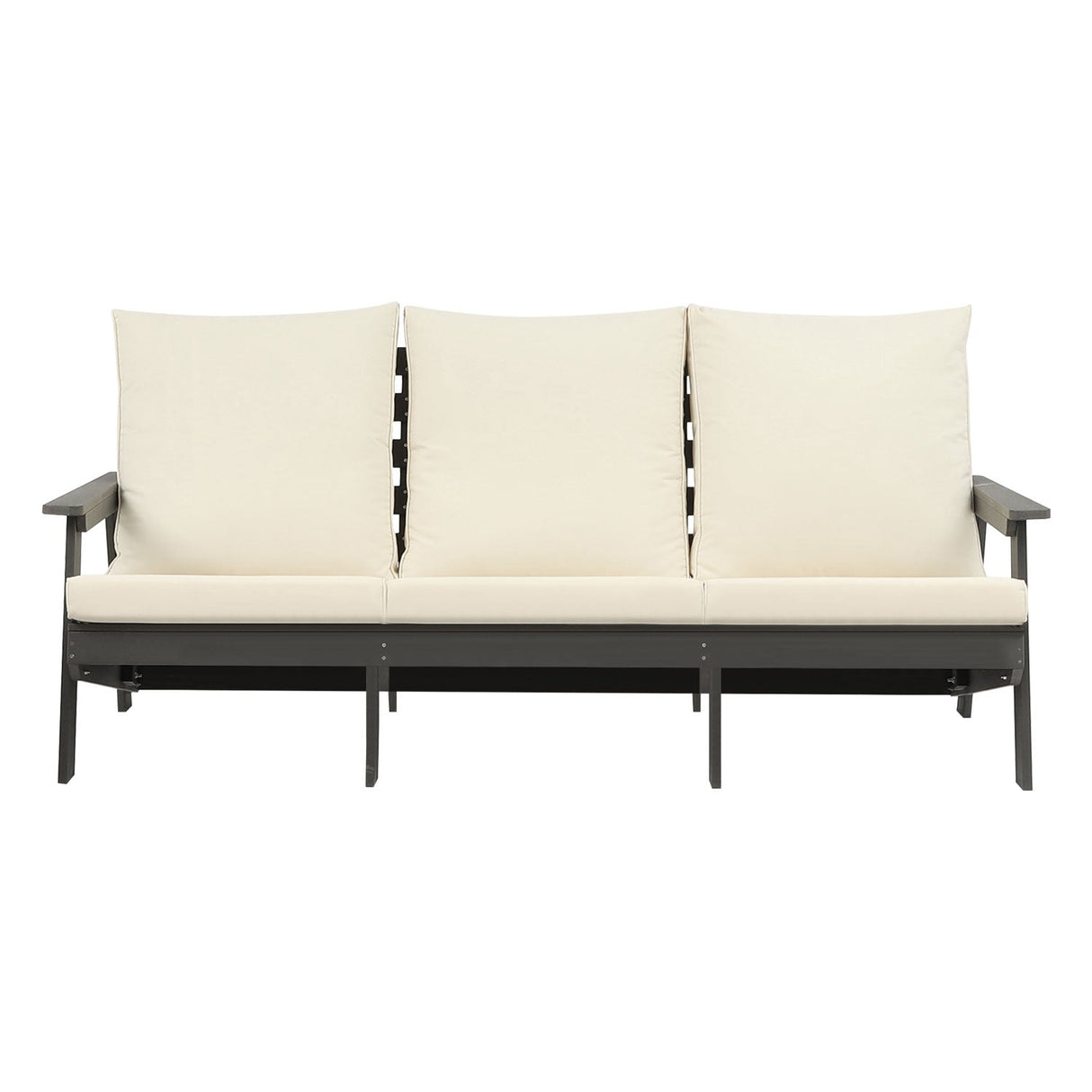 HIPS 3 Seater Outdoor Garden Sofa with Cushion