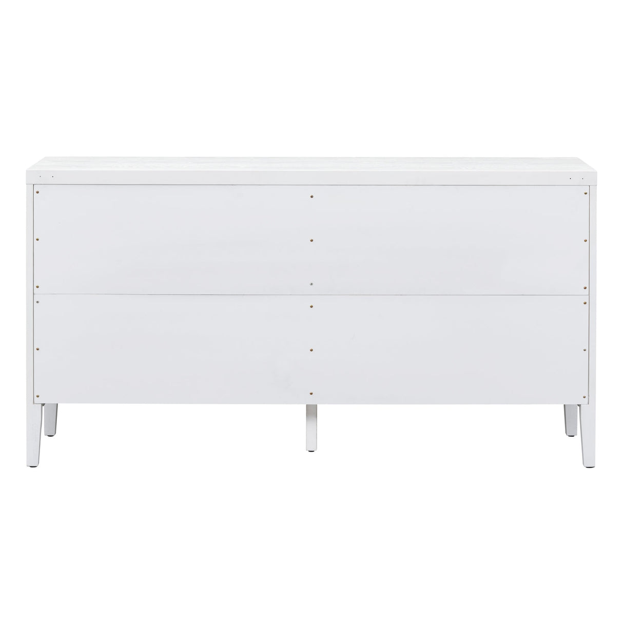 Circular Groove Design Retro Sideboard