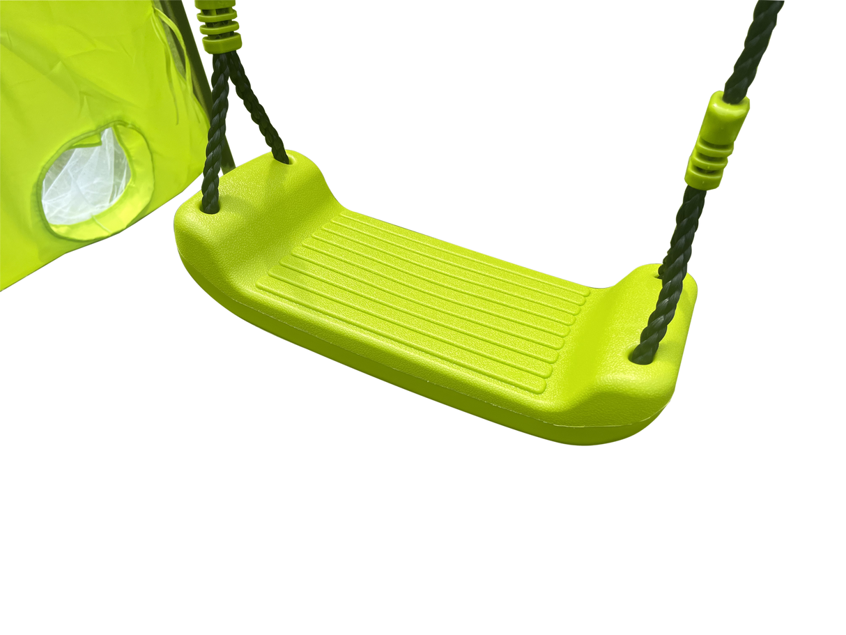 Saucer Swingset With Mini Slide
