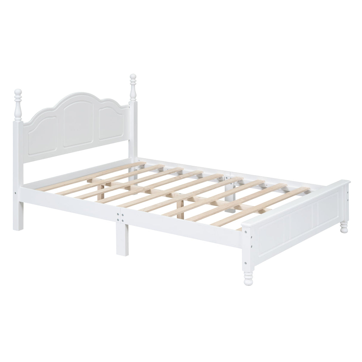 Full Size Wood Platform Bed Frame