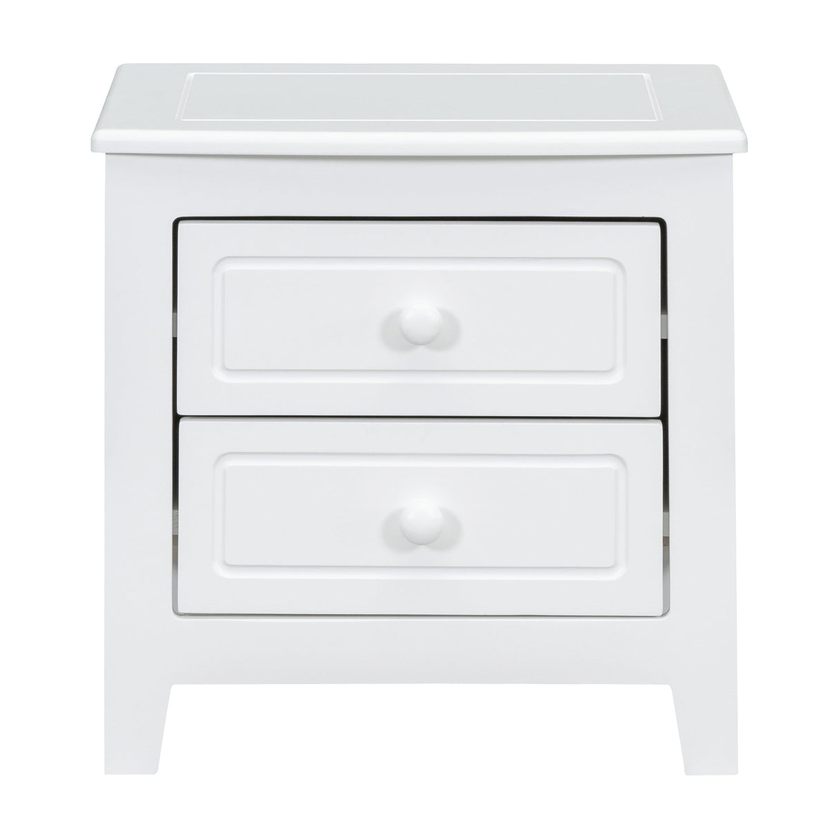 2-Drawer Nightstand for Bedroom