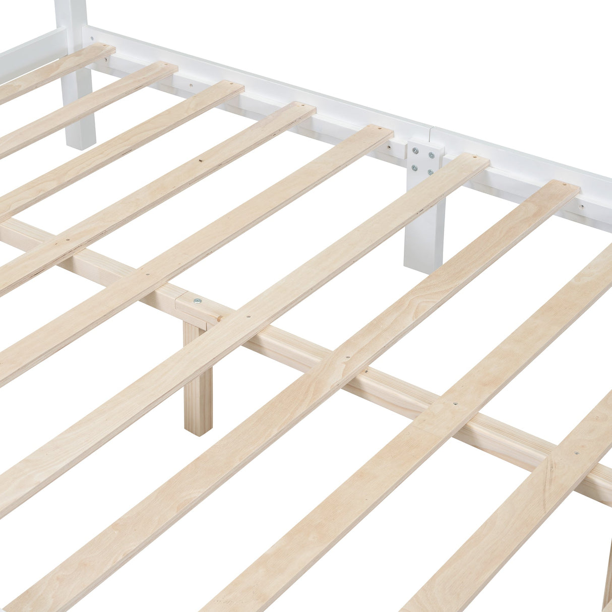 Full Size Wood Platform Bed Frame