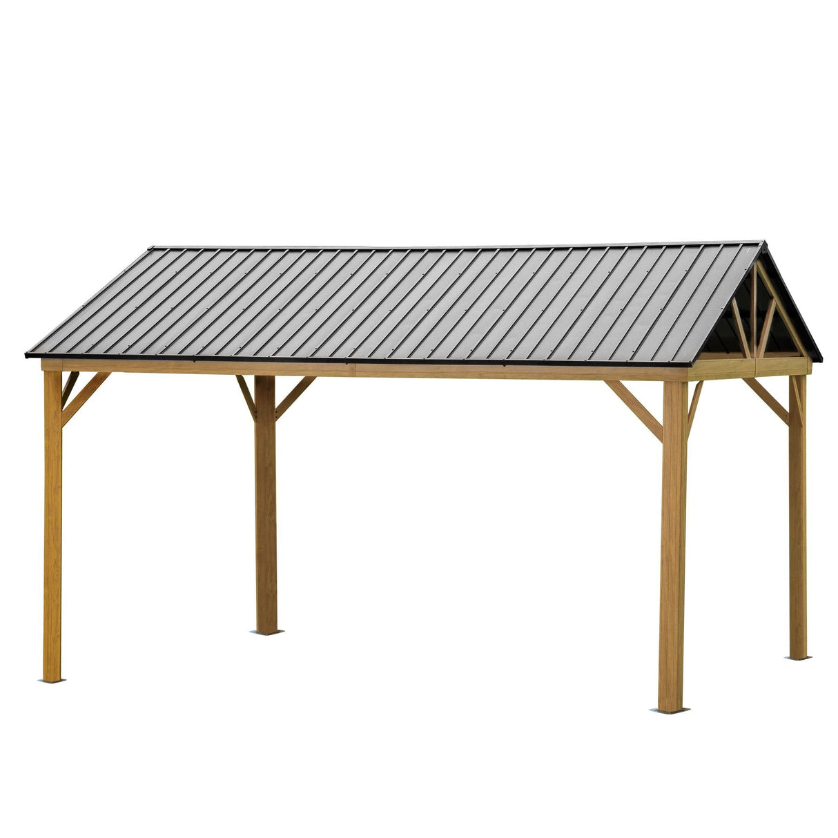 12'x14' Hardtop Gazebo Outdoor Aluminum Gazebo