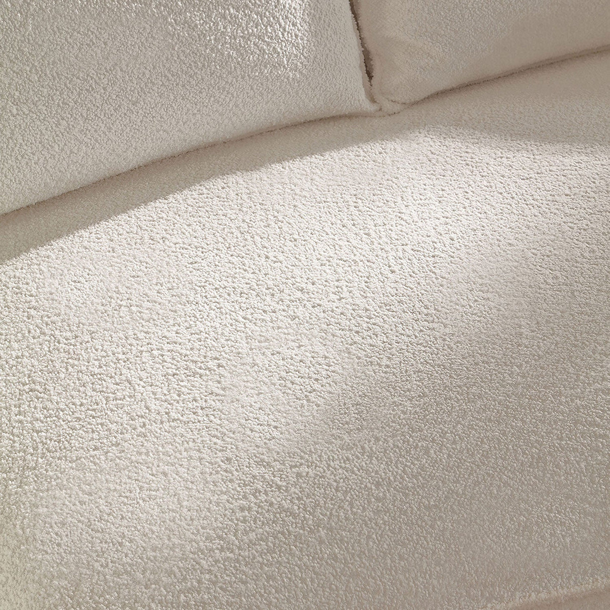 Curved Sofa with Ingenious Shape in Beige