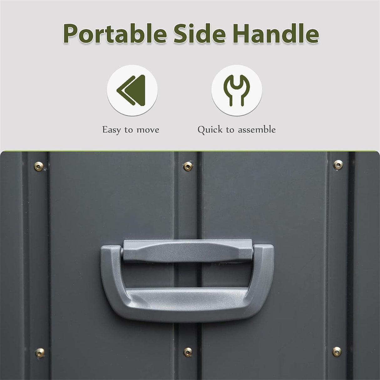 150 Gallon Outdoor Storage Deck Box - Waterproof and Lockable