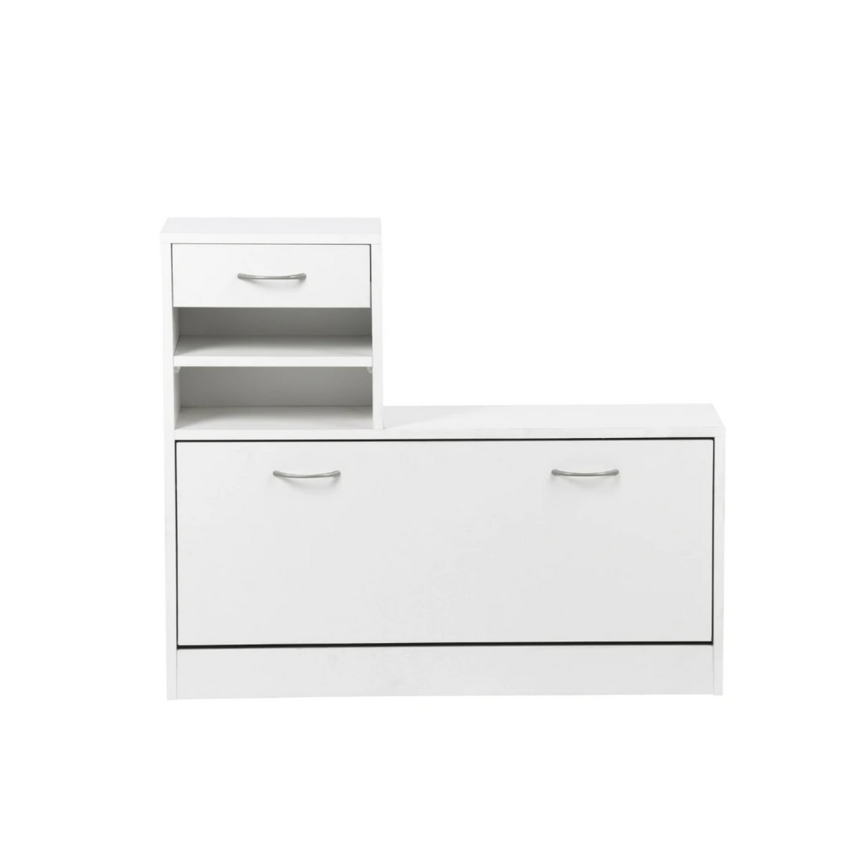 Combination Model Gate Cabinet with Shoe Cabinet & Hang Shelf
