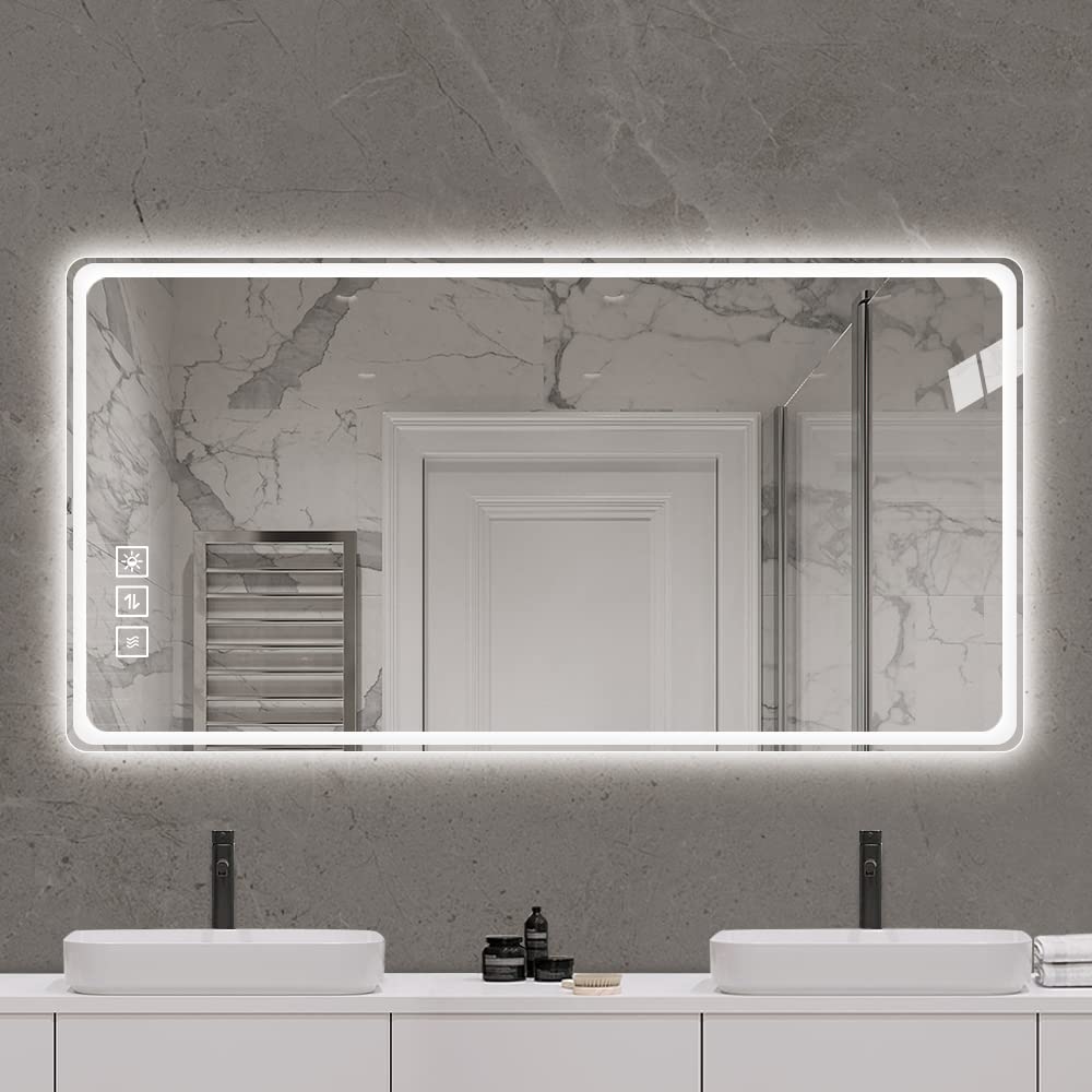 40x32 Inch LED Bathroom Mirror Vanity Mirrors