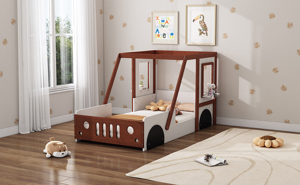 Fun Play Design Twin Size Car Bed