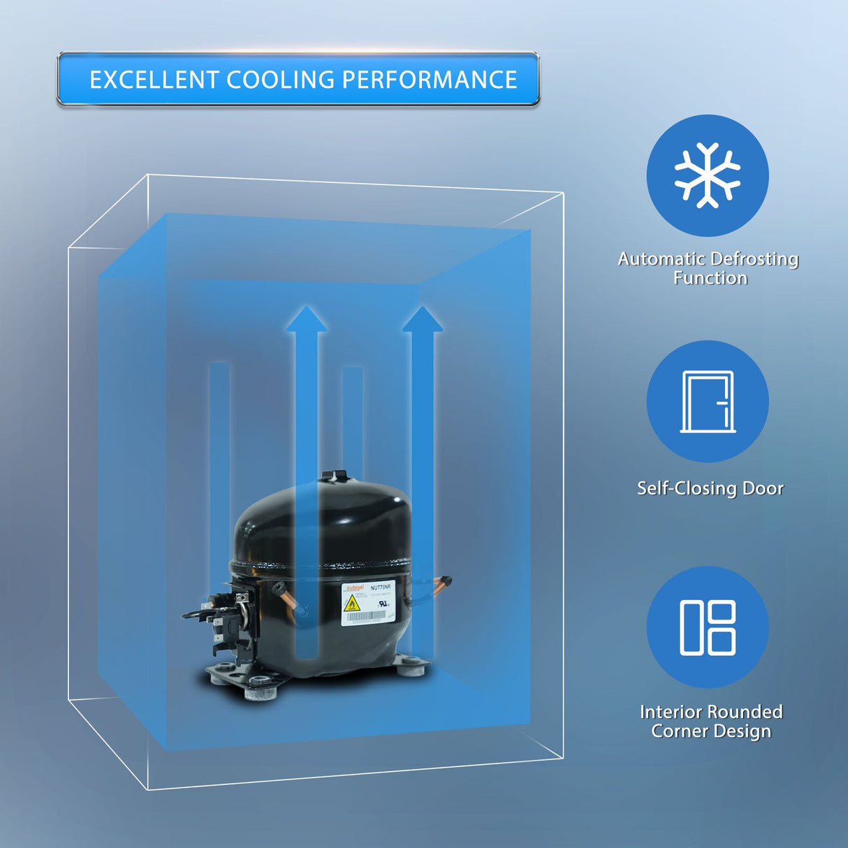 Orikool 29 In Commercial Undercounter Refrigerators