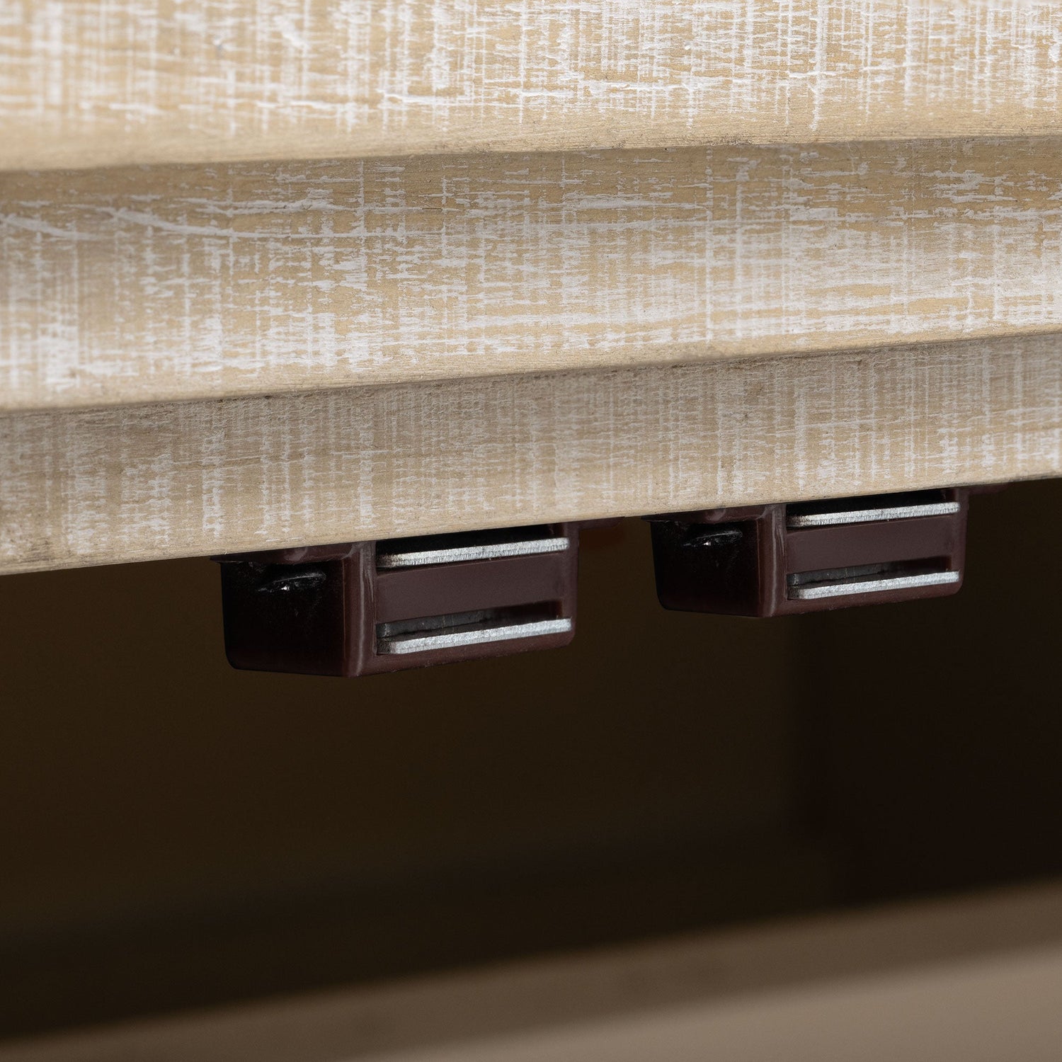 Rustic Curved Waterfall Sideboard