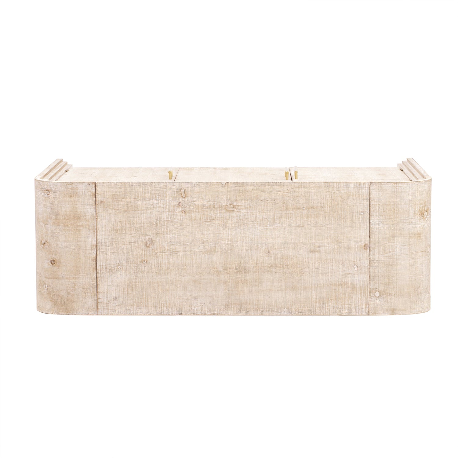 Rustic Curved Waterfall Sideboard