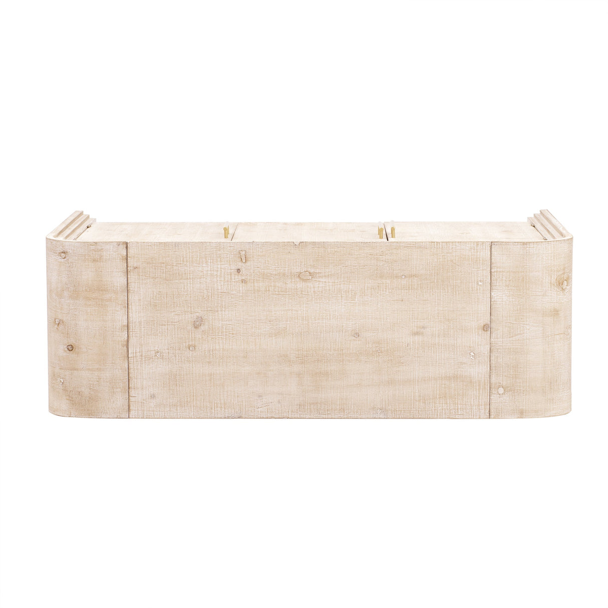 Rustic Curved Waterfall Sideboard