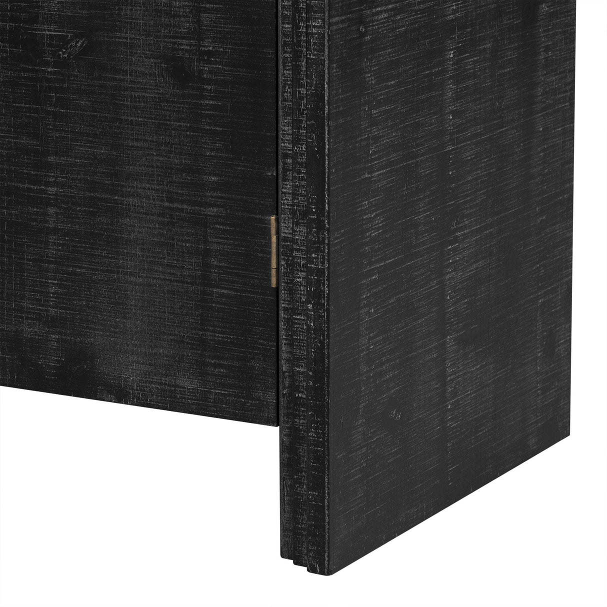 Rustic Curved Waterfall Sideboard