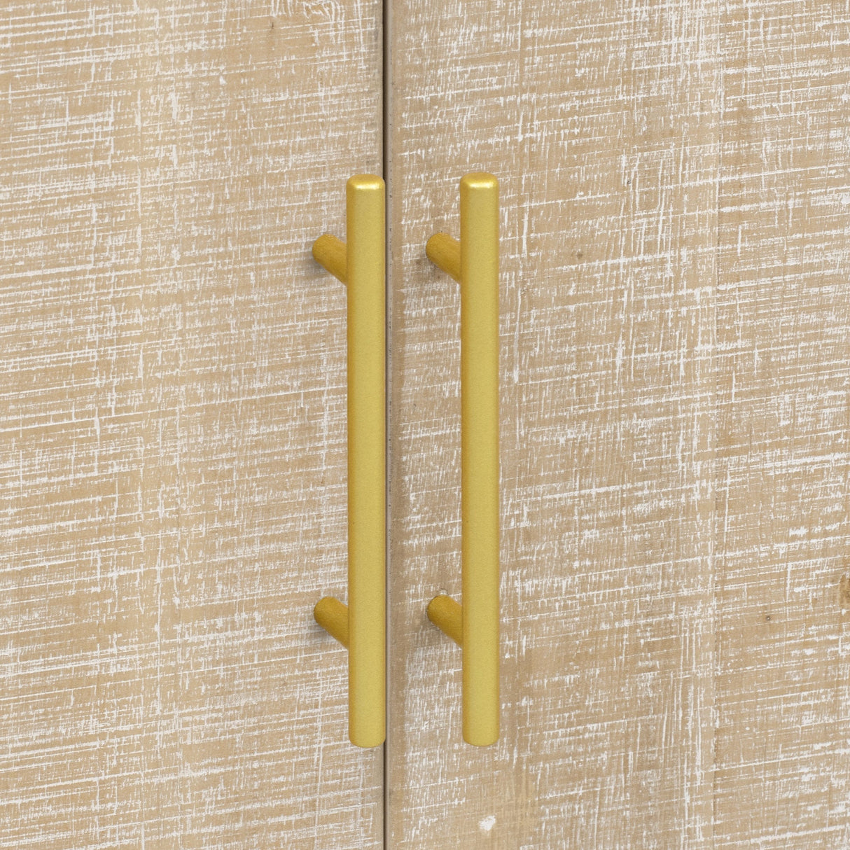 Rustic Curved Waterfall Sideboard