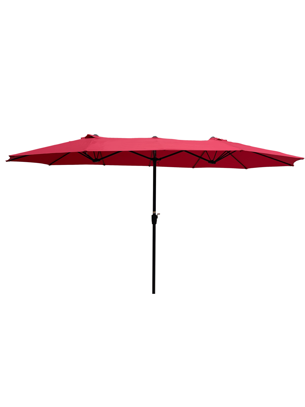 15Ft x 9Ft Double-Sided Patio Umbrella