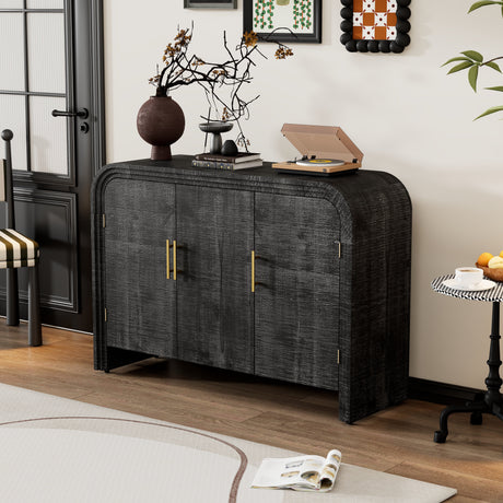 Rustic-Curved-Waterfall-Sideboard-Buffets-&-Sideboards