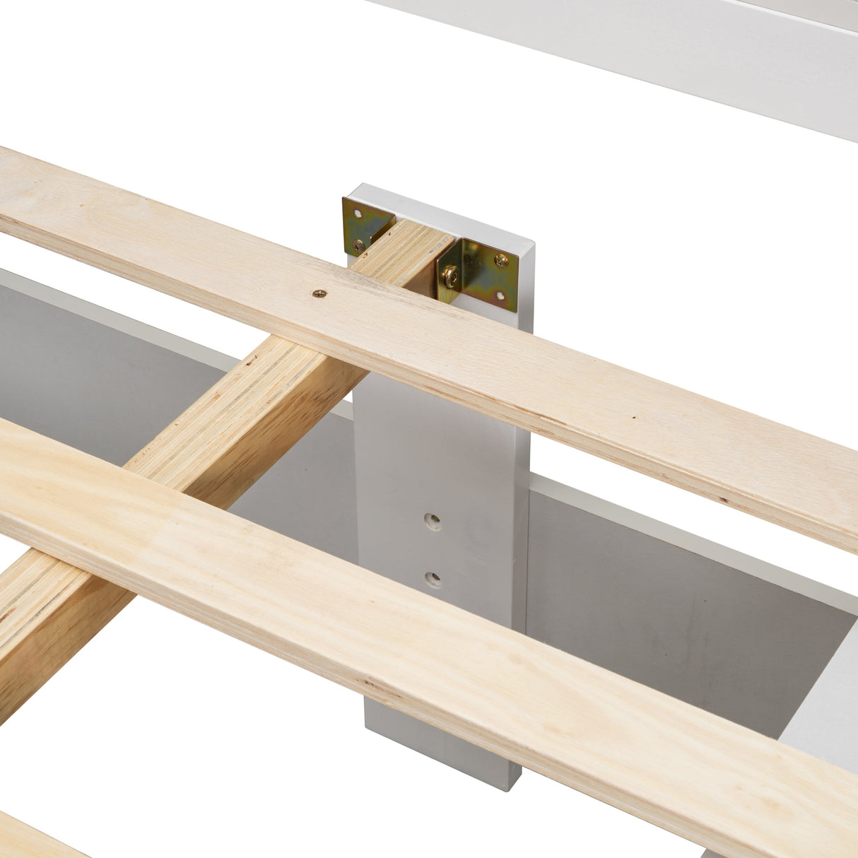 Full Bed with Bookcase Headboard, Under Bed Storage Drawers and Bed End Storage Case
