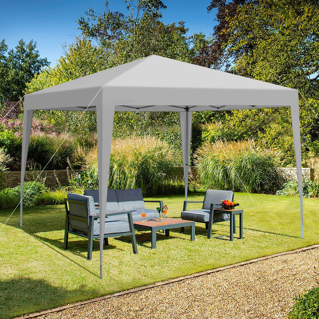 Outdoor 10x10 Ft Pop Up Gazebo Canopy Tent