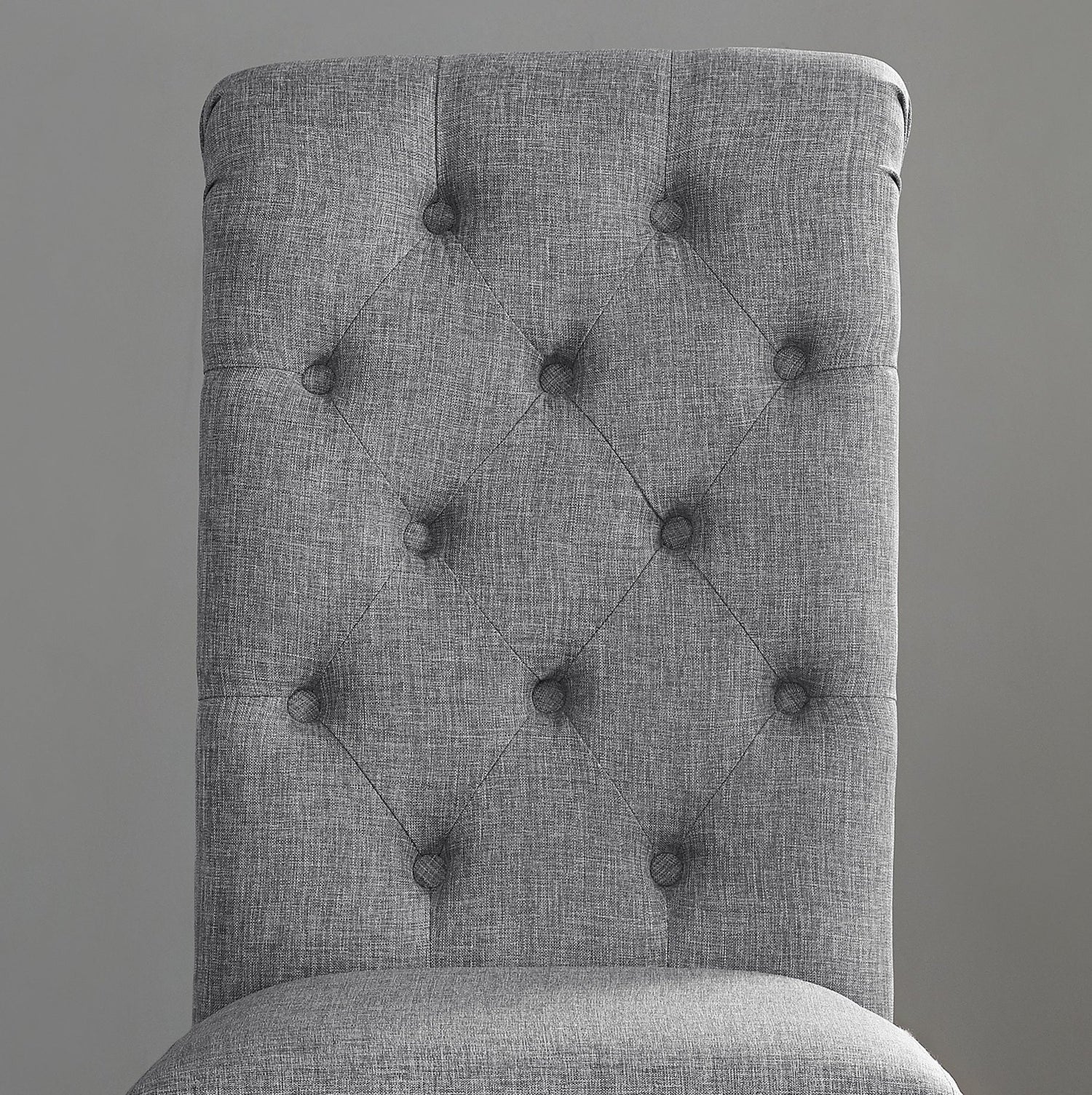 Levi Button Tufted Upholstered Dining Chair, Set of 2