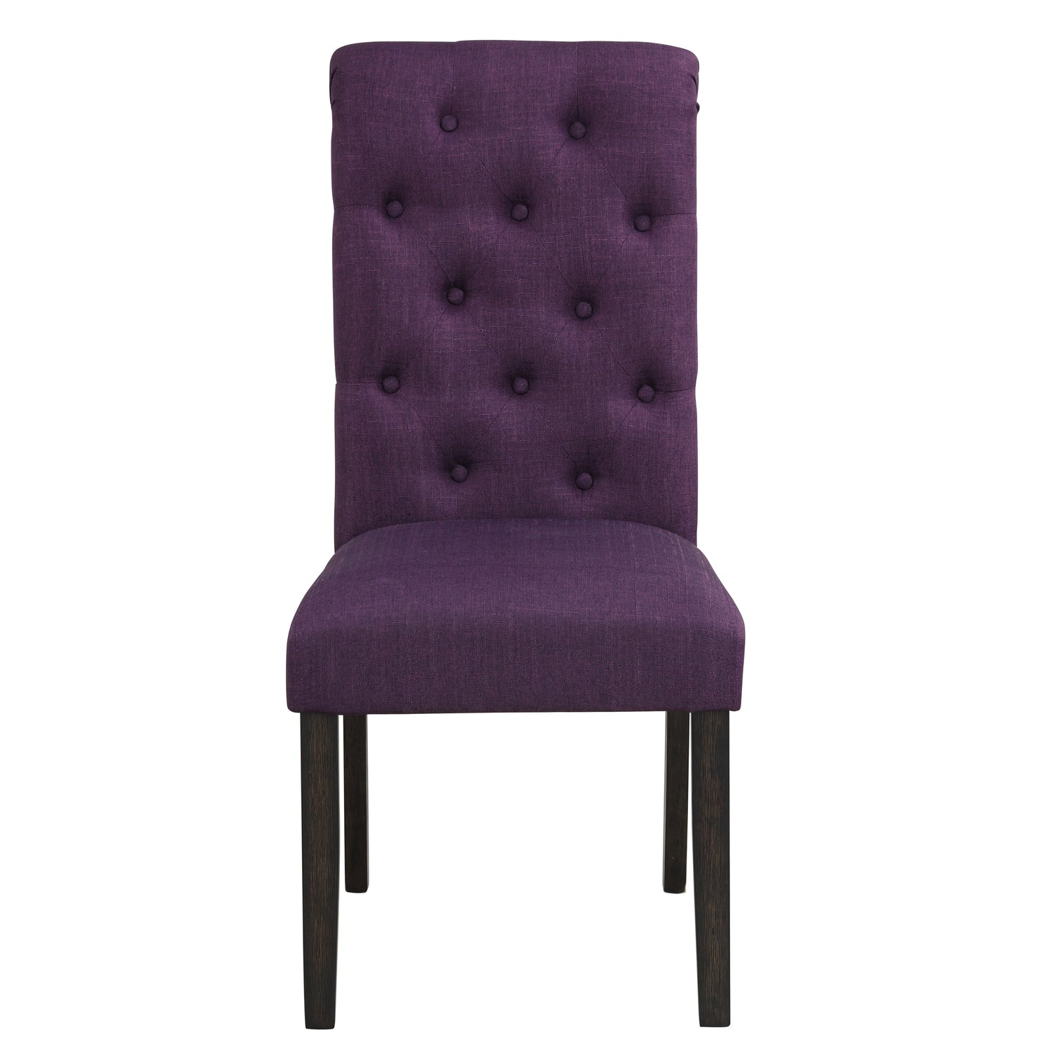 Levi Button Tufted Upholstered Dining Chair, Set of 2