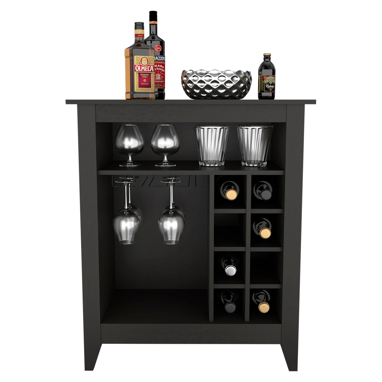 Mojito Bar Cabinet, One Open Drawer, One Open Shelf