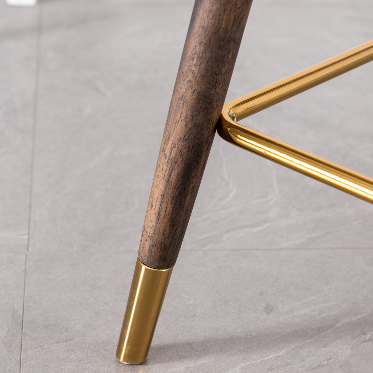 Leland Fabric Upholstered Wingback Bar Stools, Set of 2