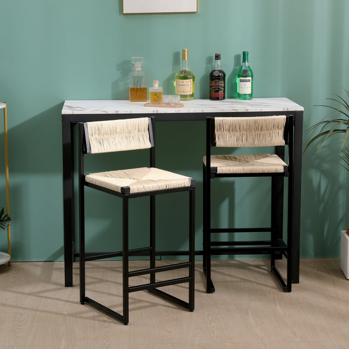 Creamy Bar Chairs Set of 2