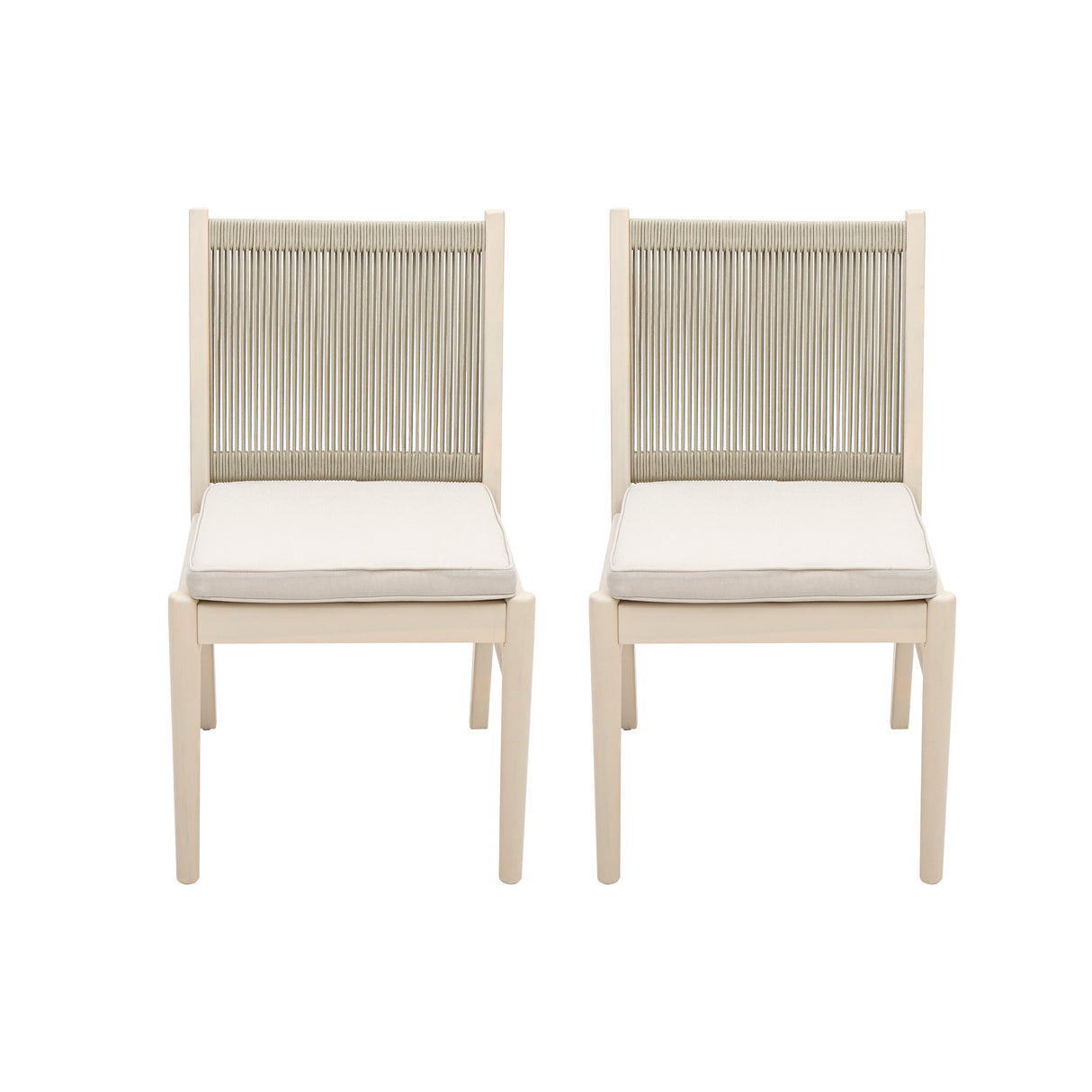 Cordoba Outdoor Dining Chairs, Set of 2