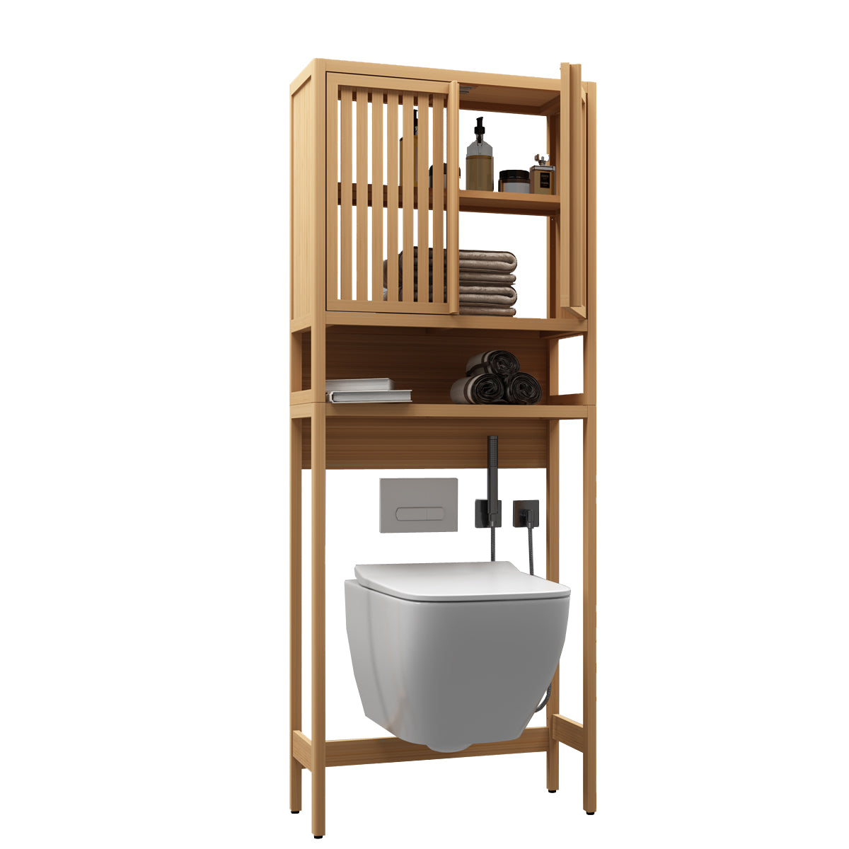 Toilet Storage Rack - Independent Bathroom & Laundry Room
